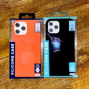 NWT 2 Micase IPhone Silicone Cases That Are Compatible With Wireless Charging